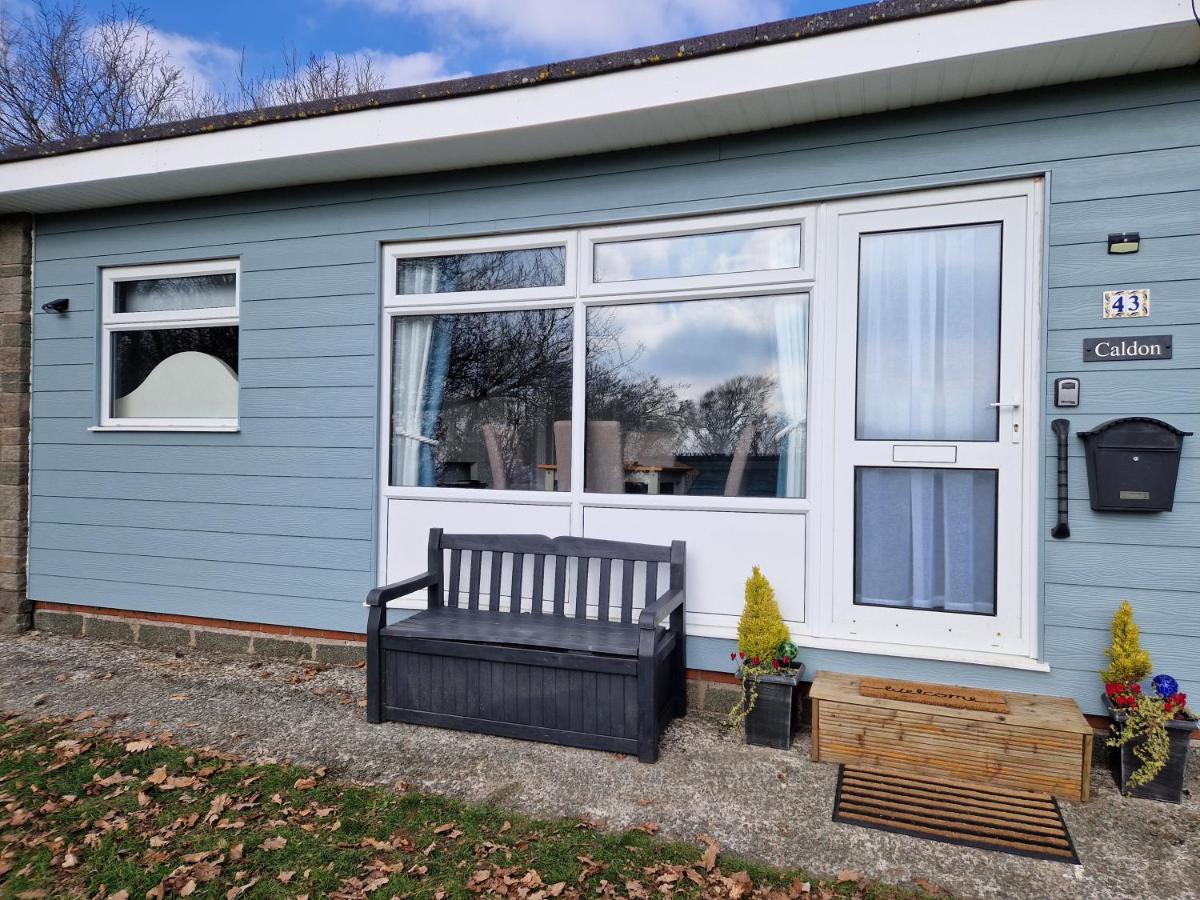 Caldon Holiday Chalet Sleeps 4 In Dartmouth Wifi Electric Inc Pet Friendly Exteriör bild